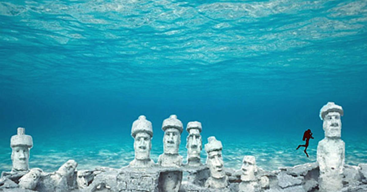 Deerfield Beach Readies For New Easter Island Themed Artificial Reef - CBS Miami